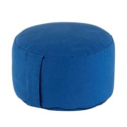   Prémiový okrúhly vankúš na jogu a meditáciu námornícka modrá CAS005577-000000-0000NB