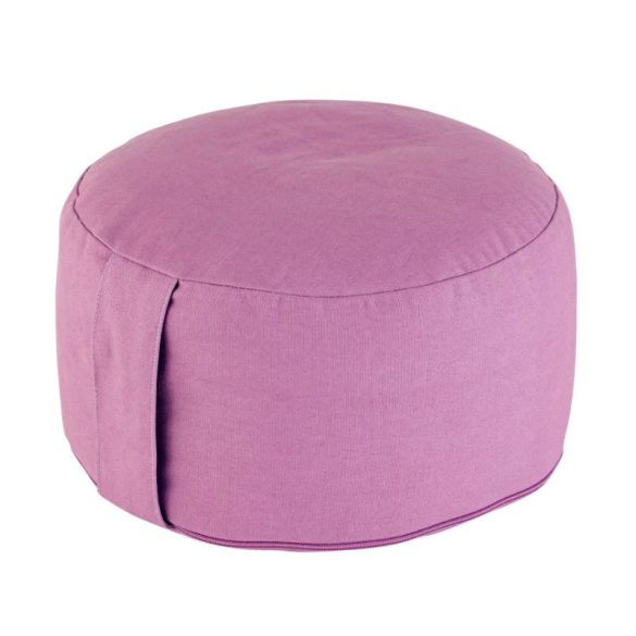 Prémiový okrúhly vankúš na jogu a meditáciu orchideová fialová CAS005577-000000-0000OE