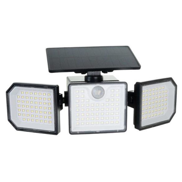 IZOXIS solárna záhradná lampa 167 LED 500 lm s diaľkovým ovládaním 00024633