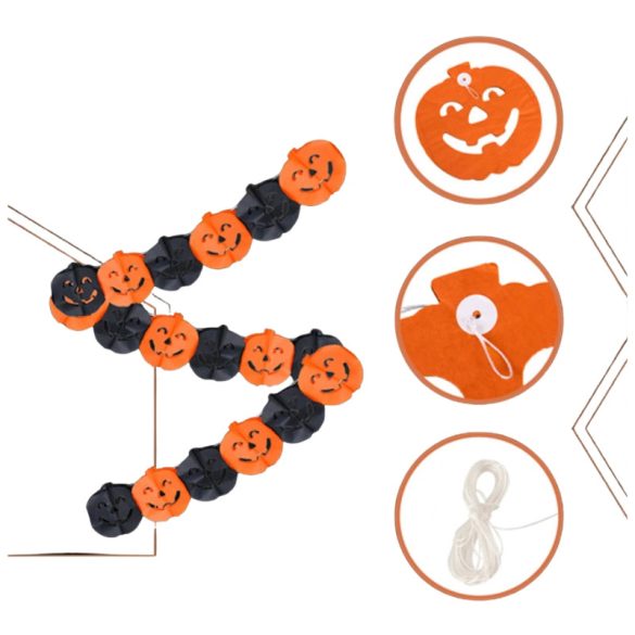 RUHHY Halloweenová girlanda z tekvíc, 3 m 00026030