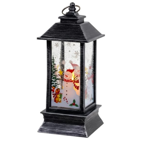 RUHHY LED vianočná lucerna na batérie, strieborná 00026755