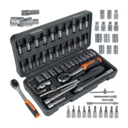   Sada náradia BIGSTREN 46 ks 1/4” s račňou TORX v puzdre CrV 00026844