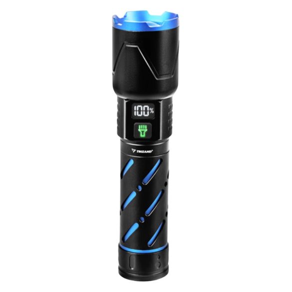 TRIZAND LED taktická vrecková lampa 800 lm USB-C 5000 mAh 00026950