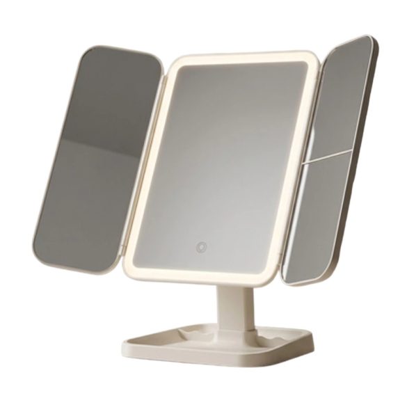 SOULIMA LED kozmetické zrkadlo s vysúvacou lupou USB-C 00026952