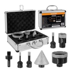 BIGSTREN sada diamantových vrtákov M14 6–68 mm 00027080