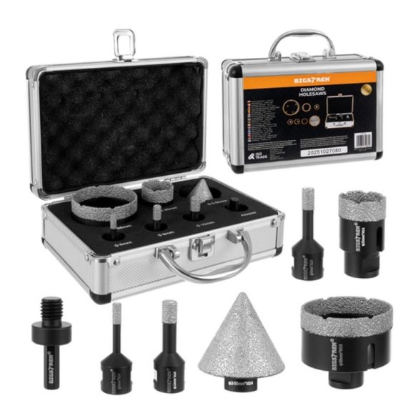 BIGSTREN sada diamantových vrtákov M14 6–68 mm 00027080