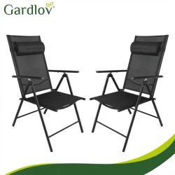 Skladacie záhradné stoličky Gardlov, 2 ks 00027674