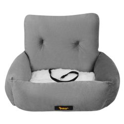   Purlov autosedačka pre psov a mačky, veľkosť S, sivá 00027675