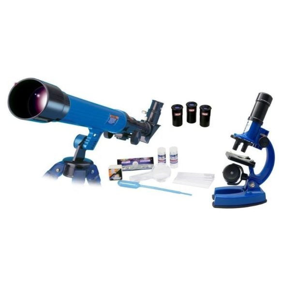 Veda súprava Eastcolight (35 ks) – ďalekohľad (40x) a mikroskop (450x) 007533