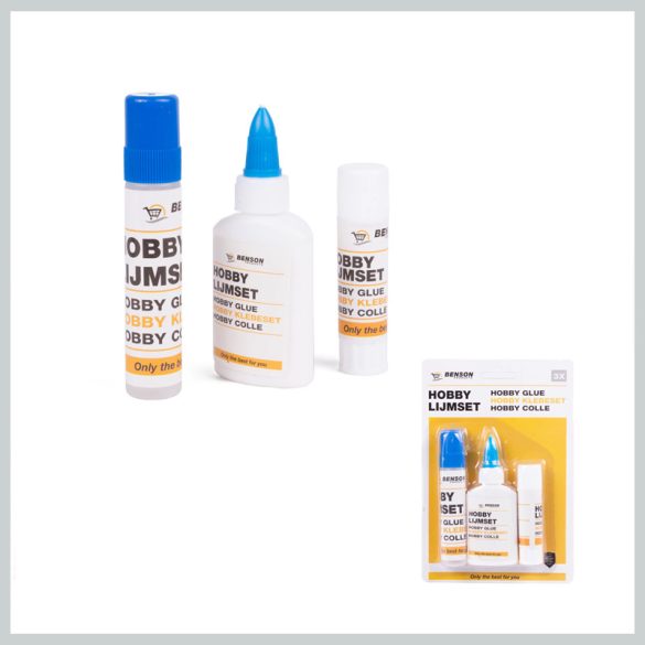 Sada lepidiel pre hobby, 3 kusy 010214