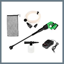   Höfftech Bezdrôtová vysokotlaková umývačka 20V 2000 mAh 013927
