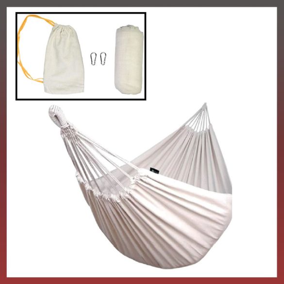 Hojdačka 200 x 100 cm béžová 014132