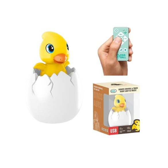 Detská lampička s hudbou a diaľkovým ovládaním (18 cm) 014213
