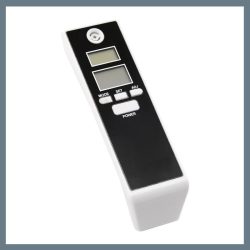 Digitálny alkohol tester – čierny/biely 01901