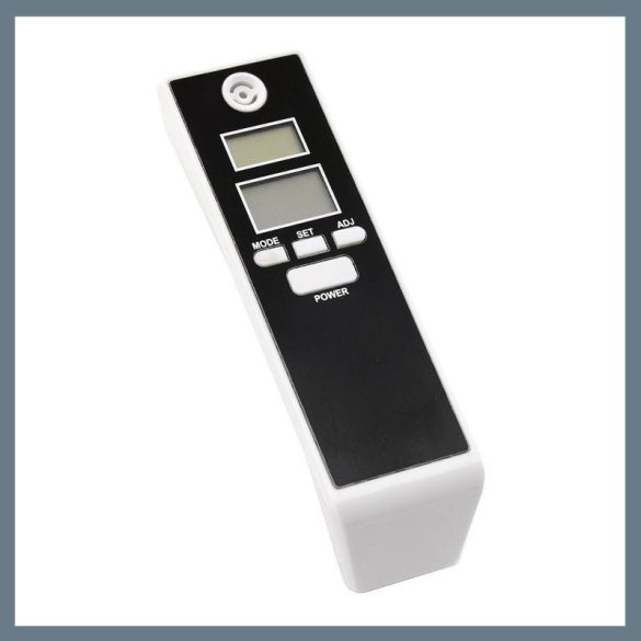 Digitálny alkohol tester – čierny/biely 01901