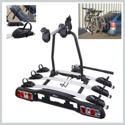   Nosič bicyklov Dolphin 3 – na ťažné zariadenie, pre 3 bicykle, certifikovaný TÜV 02125