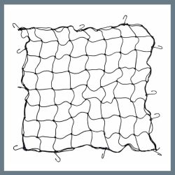 Flexibilná sieť na batožinu – 100 × 100 cm 02225