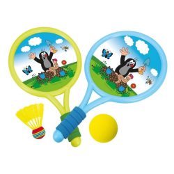 Tenisové rakety Kisvakond s loptičkou 38 cm 027251