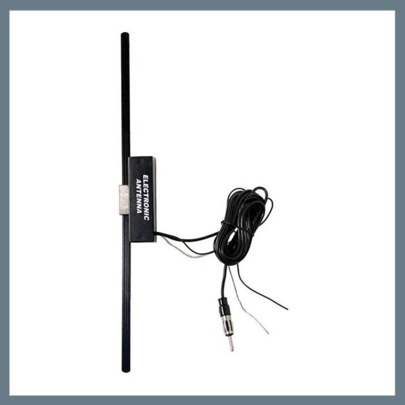 Elektronická anténa do auta – samolepiaca, 12 V 03140