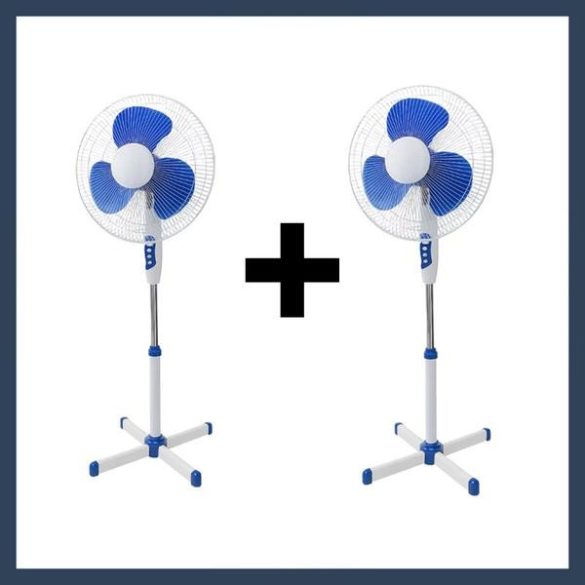2x Stojanový ventilátor 40 cm 0360-2