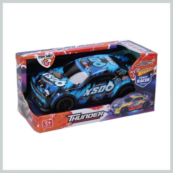 Závodné auto so svetelnými a zvukovými efektmi 19,5 cm 038280