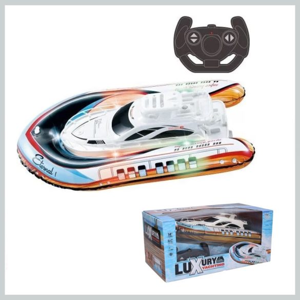 Diaľkovo ovládaná nafukovacia jachta 37 cm 038373