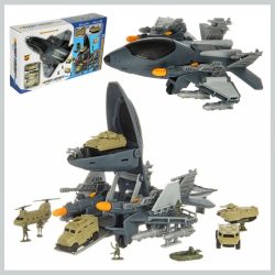 Vojenská stanica Stíhacie lietadlo 29 x 23 x 5 cm 038448