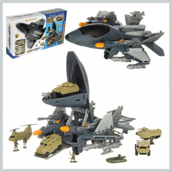 Vojenská stanica Stíhacie lietadlo 29 x 23 x 5 cm 038448