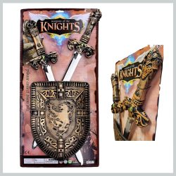 Súprava štítu a meča, 60 cm 038617