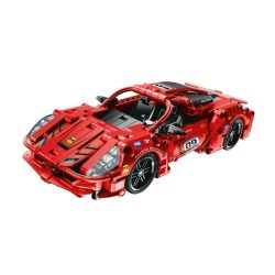   Stavebná sada iM.Master Race Car – červené športové auto 039480