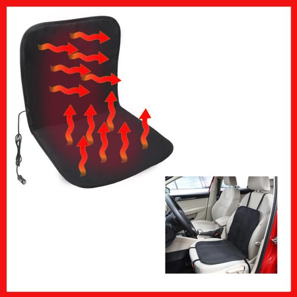 Vyhrievanie sedadla/vyhrievacia podložka 12V čierna 04114
