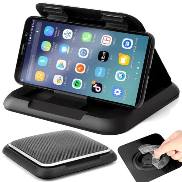 Držiak na mobilný telefón do auta na palubnú dosku so slnečnou clonou 04139