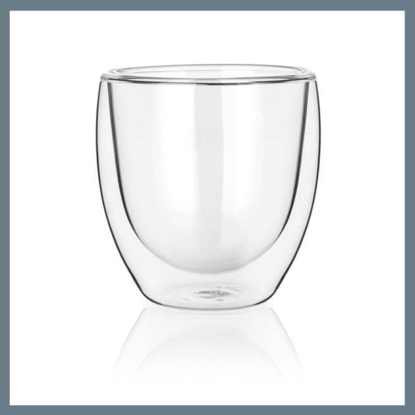 Dvojstenný sklenený pohár BANQUET DOBLO, 250 ml 04205007-A