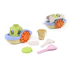 Súprava do piesku s parníkom – 27 cm – 047510