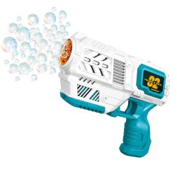   Automatická pištoľ na fúkanie bublín s nádržkou s objemom 50 ml, 19,5 cm 047795
