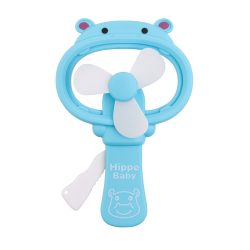 Ručný ventilátor v tvare hrocha, 18 cm 047889