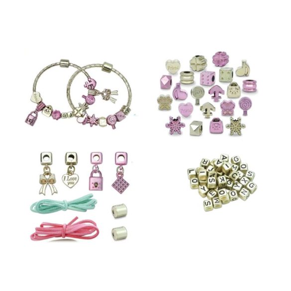 Sada na výrobu náramkov DIY – Kreatívna výroba šperkov pre deti 049230
