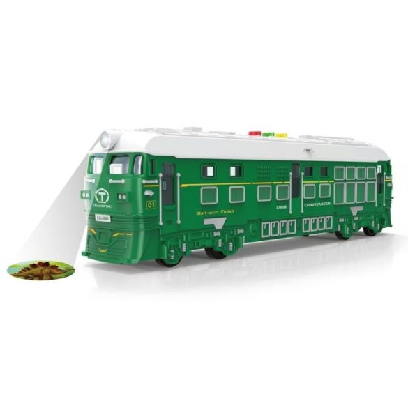 Vlak so svetelnými a zvukovými efektmi, premietaním 33 cm 049402