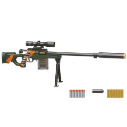   Taktická puška AWM s penovými nábojmi a puškohľadom (76 cm) – rozložiteľná konštrukcia 049821