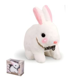 Interaktívny plyšový zajačik 16 cm 049978