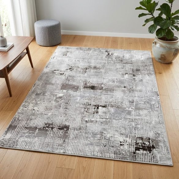 Portfolio moderný koberec hnedo-sivý 05927A