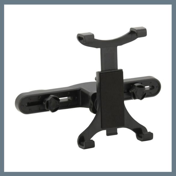 Držiak na tablet do auta – pripevňuje sa k opierke hlavy, nastaviteľný uhol 06260