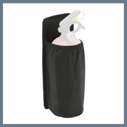   Držiak na 1 kg hasiaci prístroj – s suchým zipsom, čierny 06284