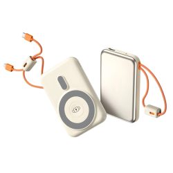 Prémiová magnetická powerbanka 10000 mAh – 15 W 06398_K