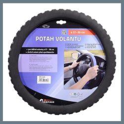 Mäkký obal na riadidlá – sivý, 37–39 cm 06417