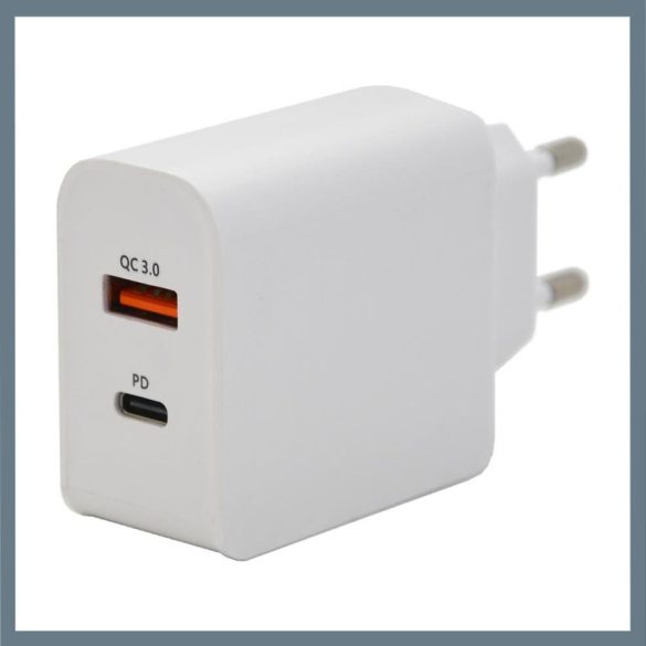 Rýchlonabíjačka do siete – USB-A / USB-C 18 W, 230 V 07430