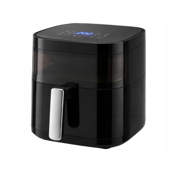 Digitálna fritéza s cirkuláciou vzduchu, dotykovým panelom a priehľadovým okienkom (4 l, 1200 W) 07498