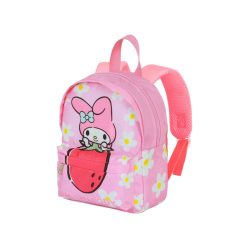   Detský batoh My Melody s jahodovým a kvetinovým motívom ružový 08316