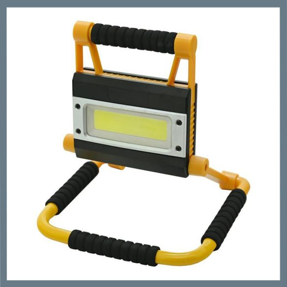 Nabíjateľné pracovné svietidlo COB LED – 20 W, 1500 lúmenov, funkcia Power Bank 08323