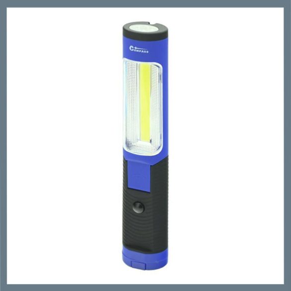 COB LED pracovná lampa – 3 W + 5 LED, 25 220 lm 08324